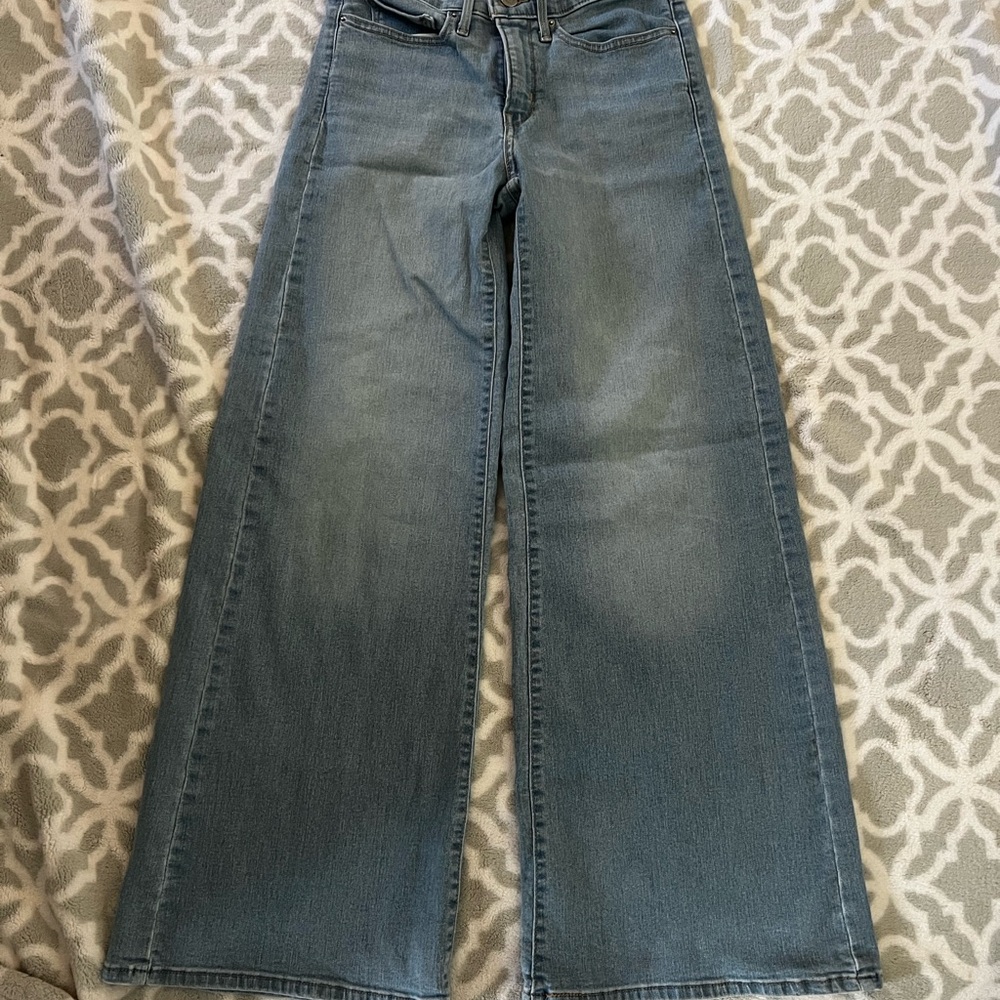 Levi’s 318 Shaping Wide Leg Jeans